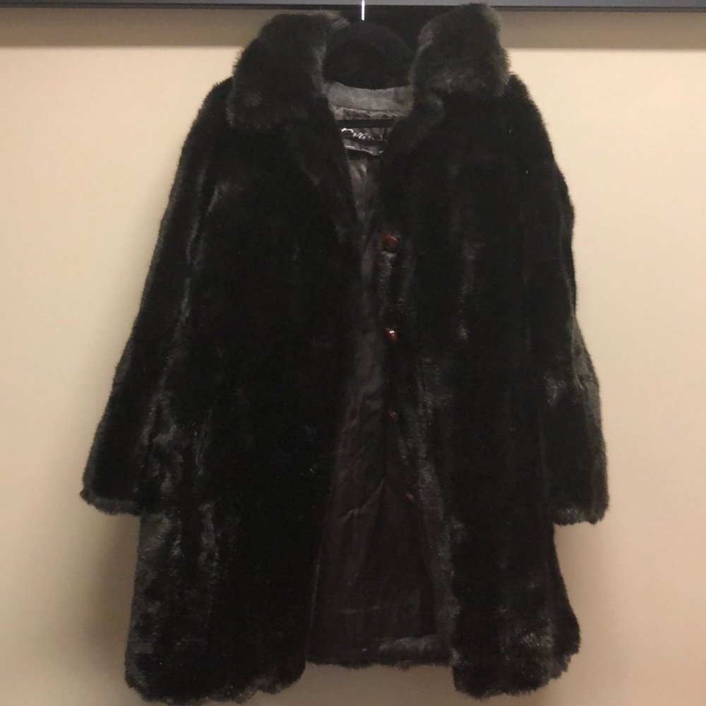 Evans 1950’s Coat -Royal Minky by Hillmoor